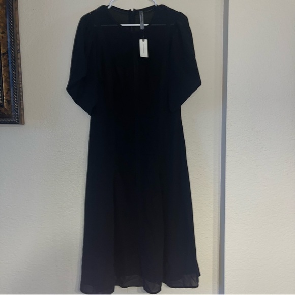 Anthropologie Dresses & Skirts - By Anthropologie Modern Sheer Midi Dress Size 8 New With Tags